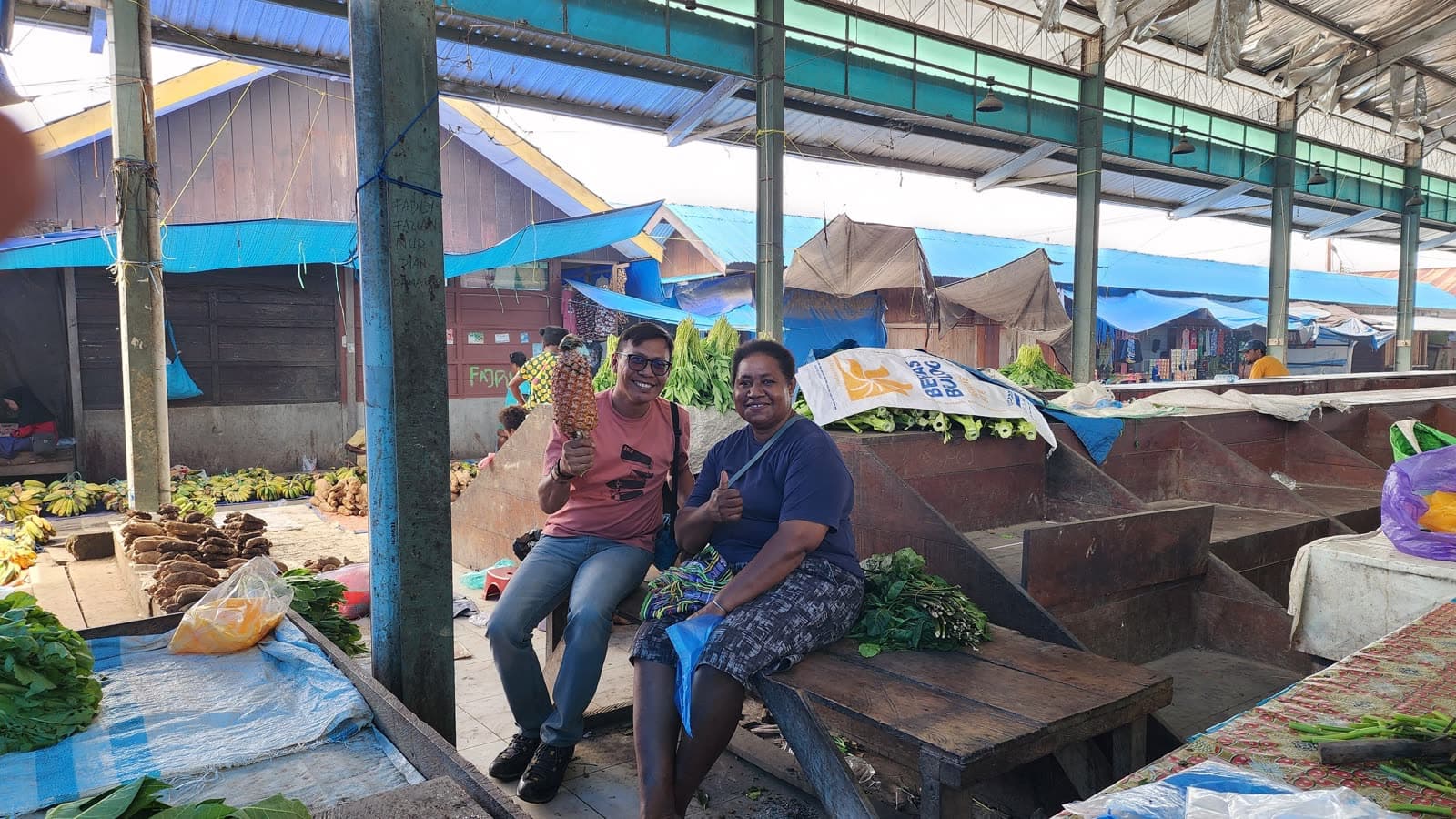 Menghidupkan ekonomi lokal di pasar tradisional